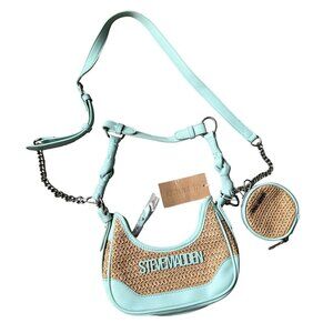 Steve Madden Bdaryll Crossbody / Shoulder bag - Frest Mint  with Round Tag Pouch